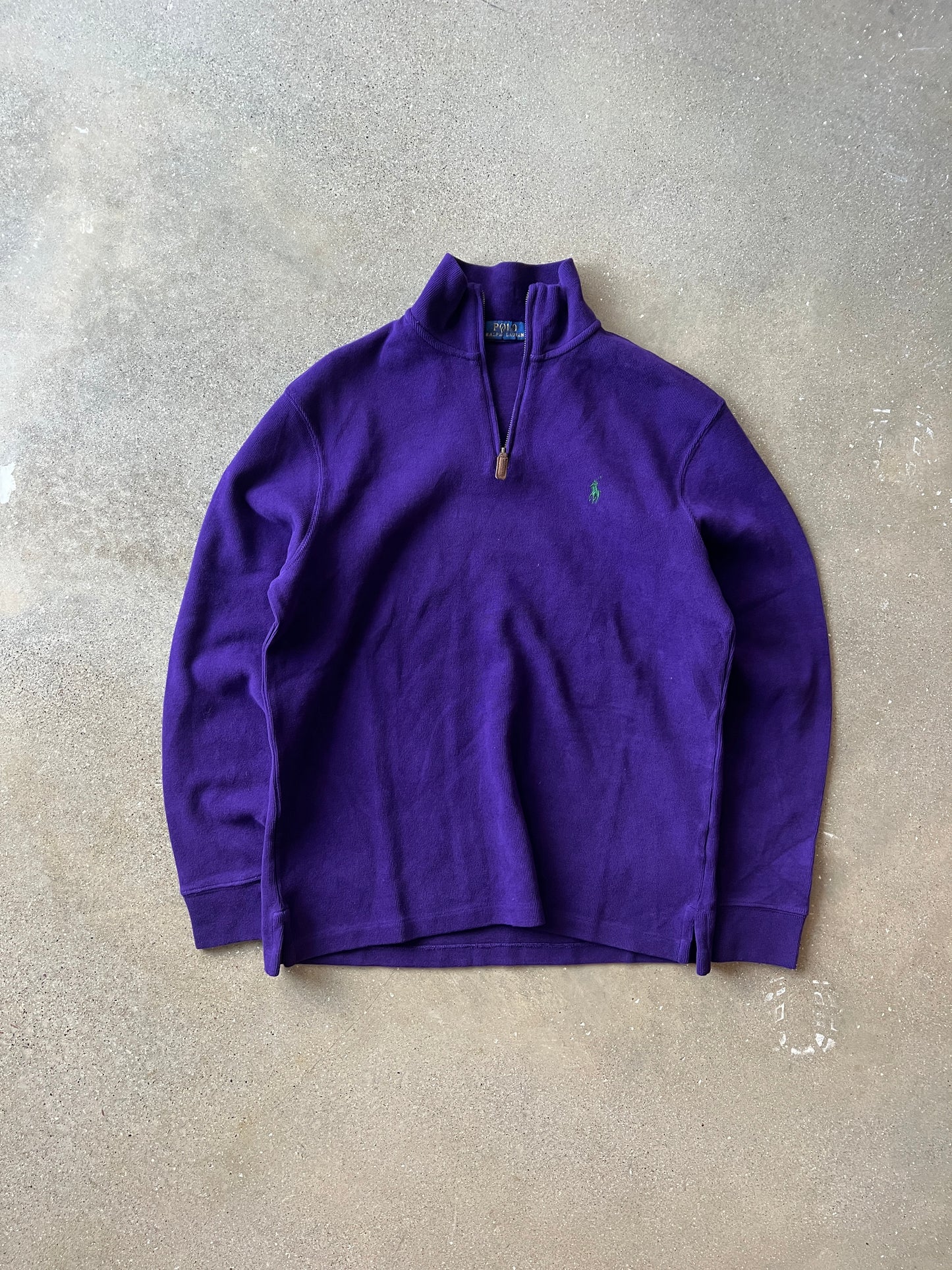 Vintage Deep Purple Polo Ralph Lauren Sweater - M
