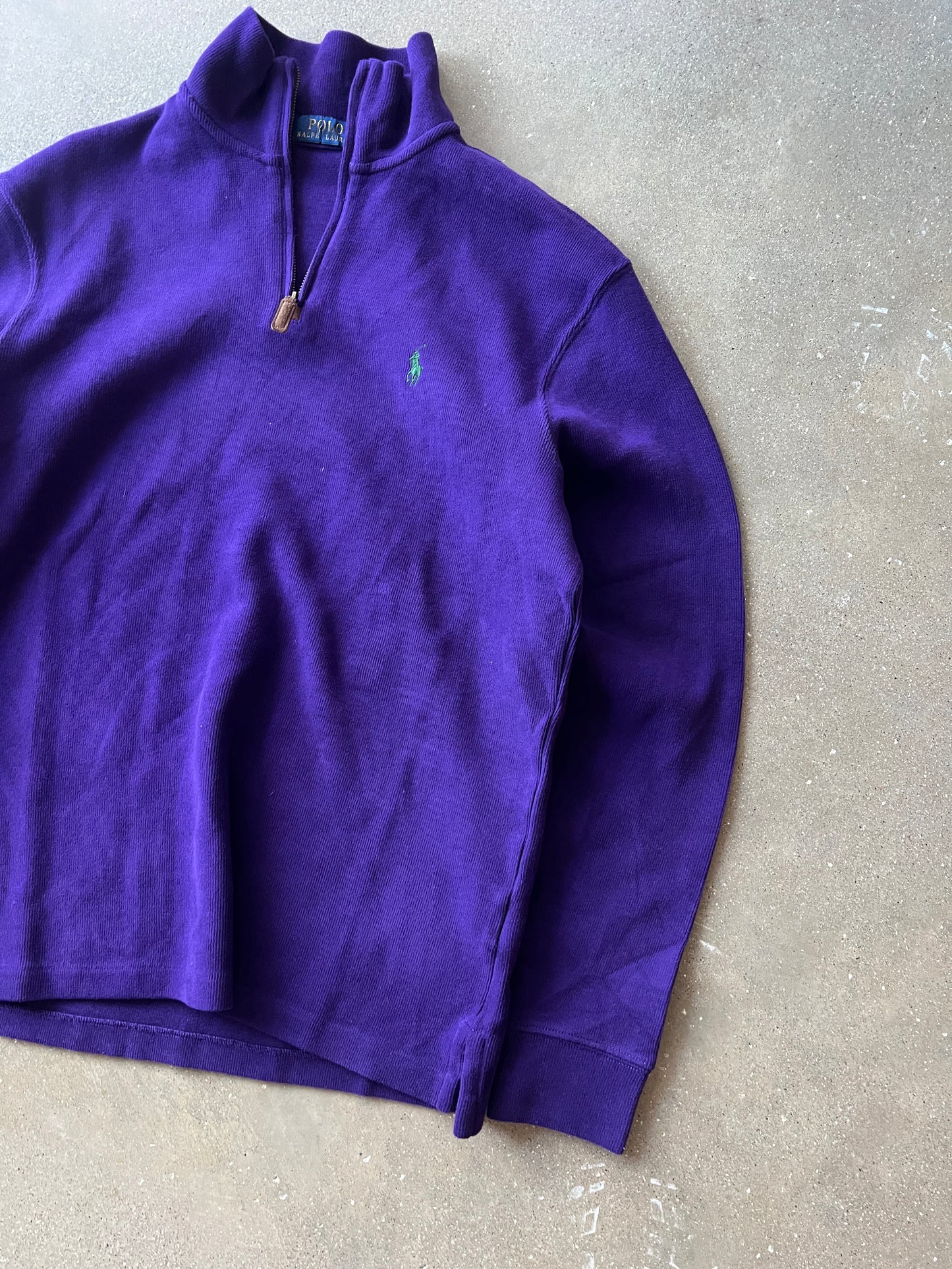 Vintage Deep Purple Polo Ralph Lauren Sweater - M