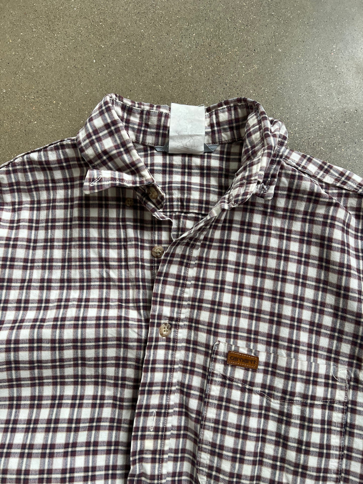 Vintage Amber Carhartt Button Up - M