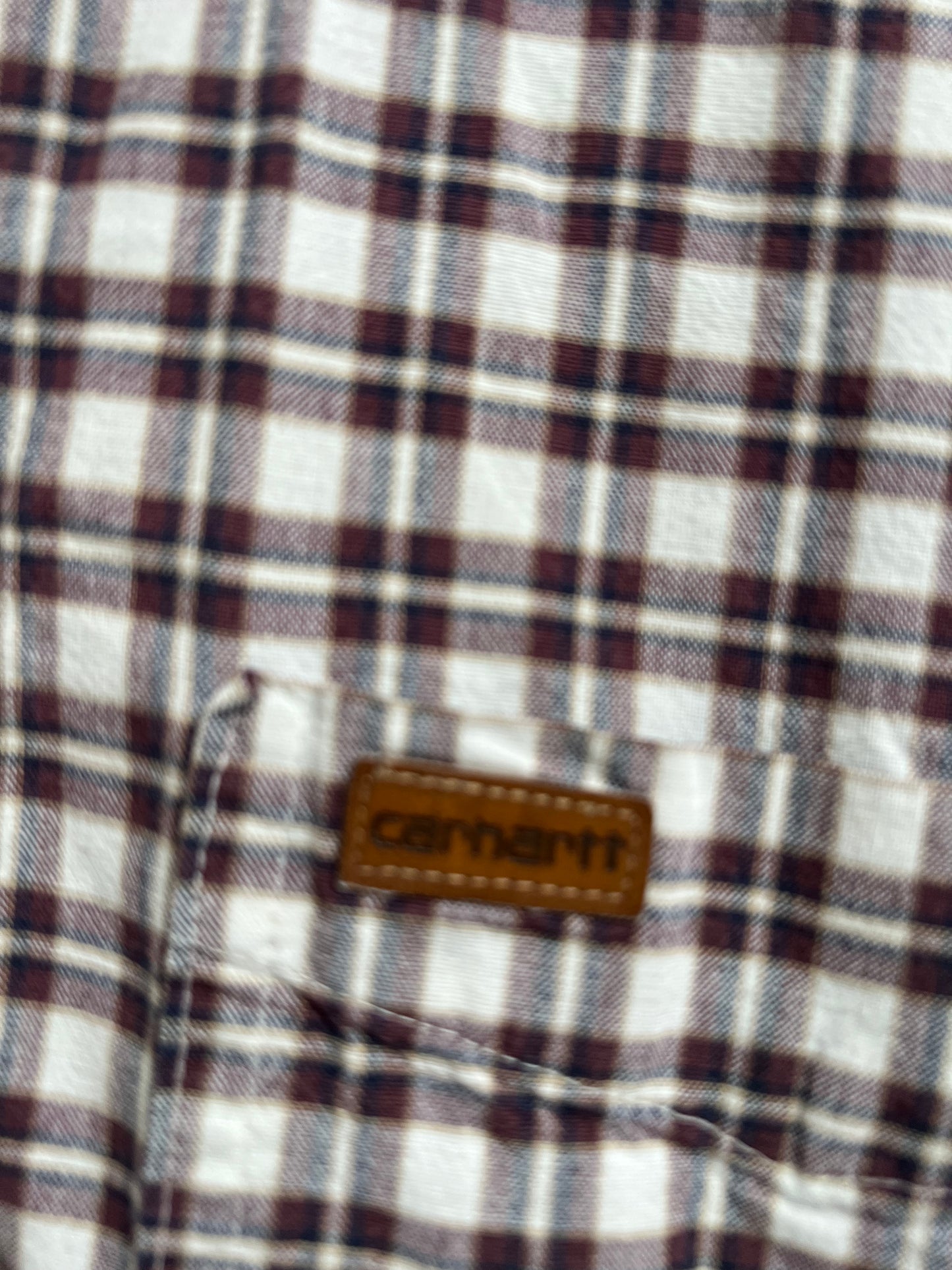 Vintage Amber Carhartt Button Up - M