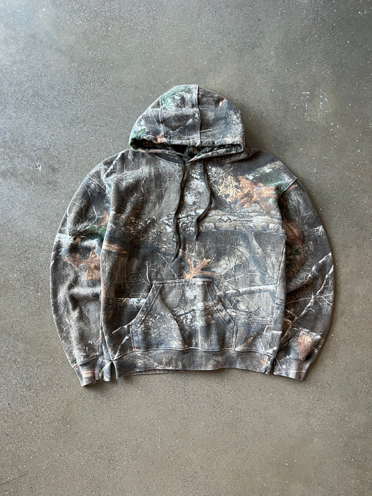 Vintage RealTree Camo Oversized Hoodie - S