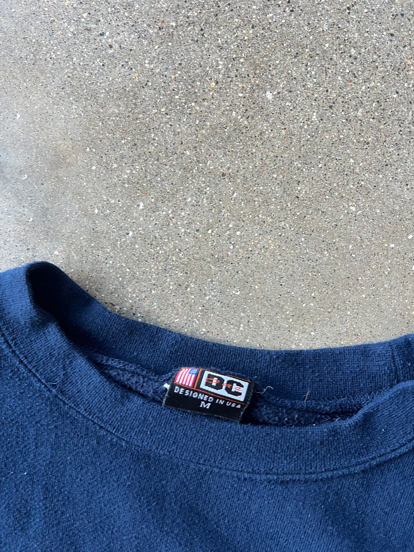 Vintage Navy Blue USA Crew - XS