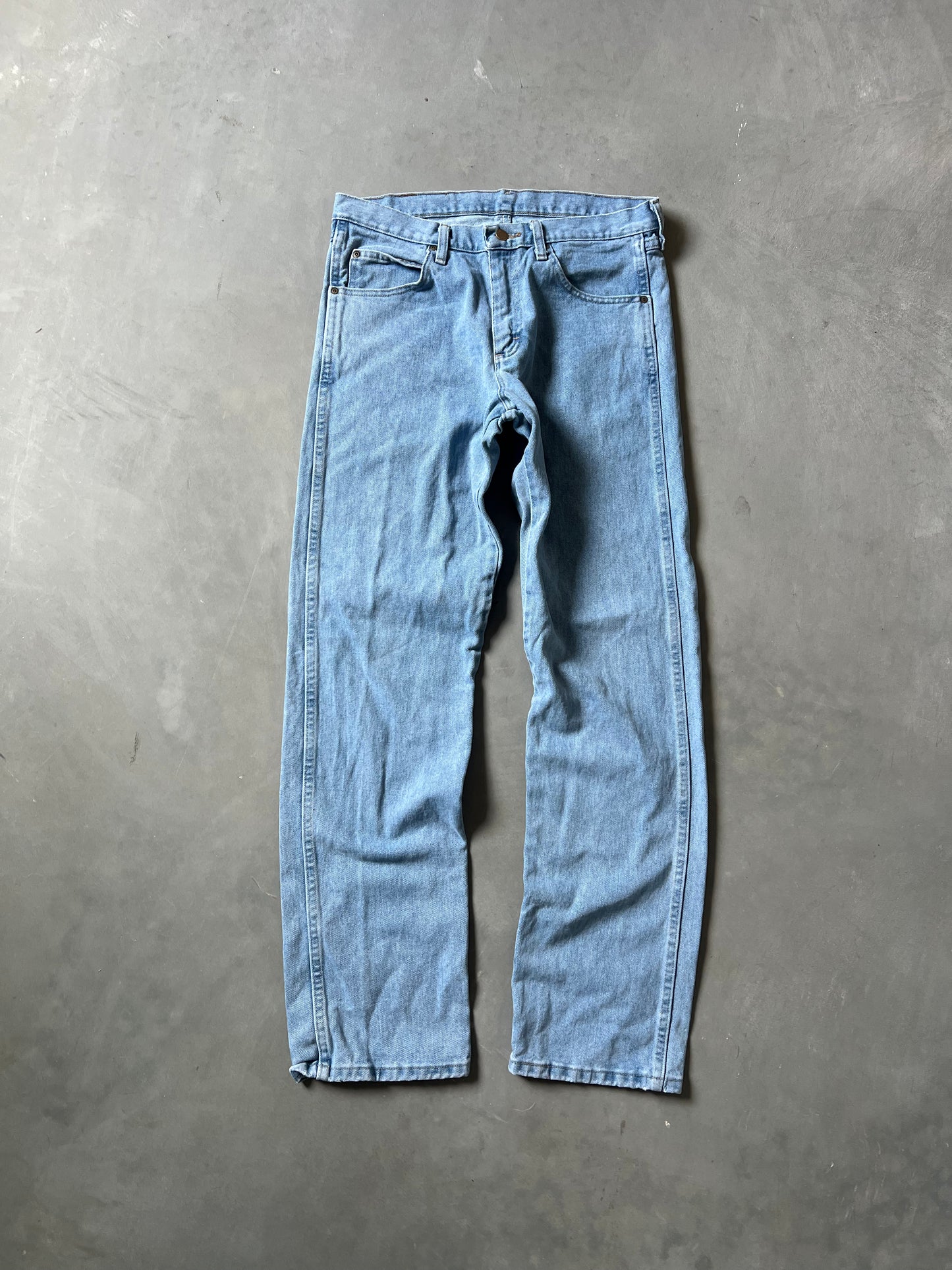 Denim blue wrangler pants - 32x34