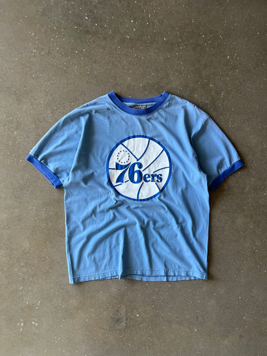 Vintage Sky Blue 76rs Shirt - XL