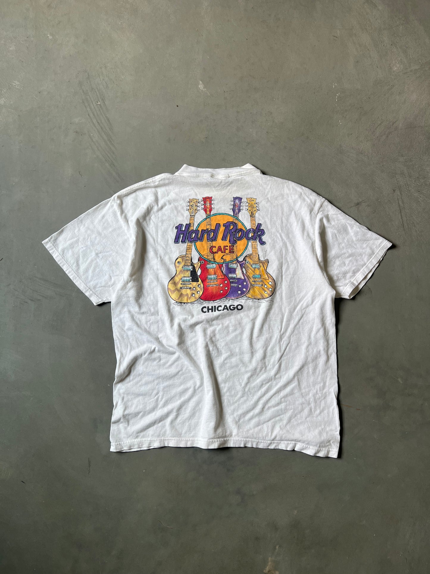 Vintage 90s Hard Rock Cafe Tee - XL