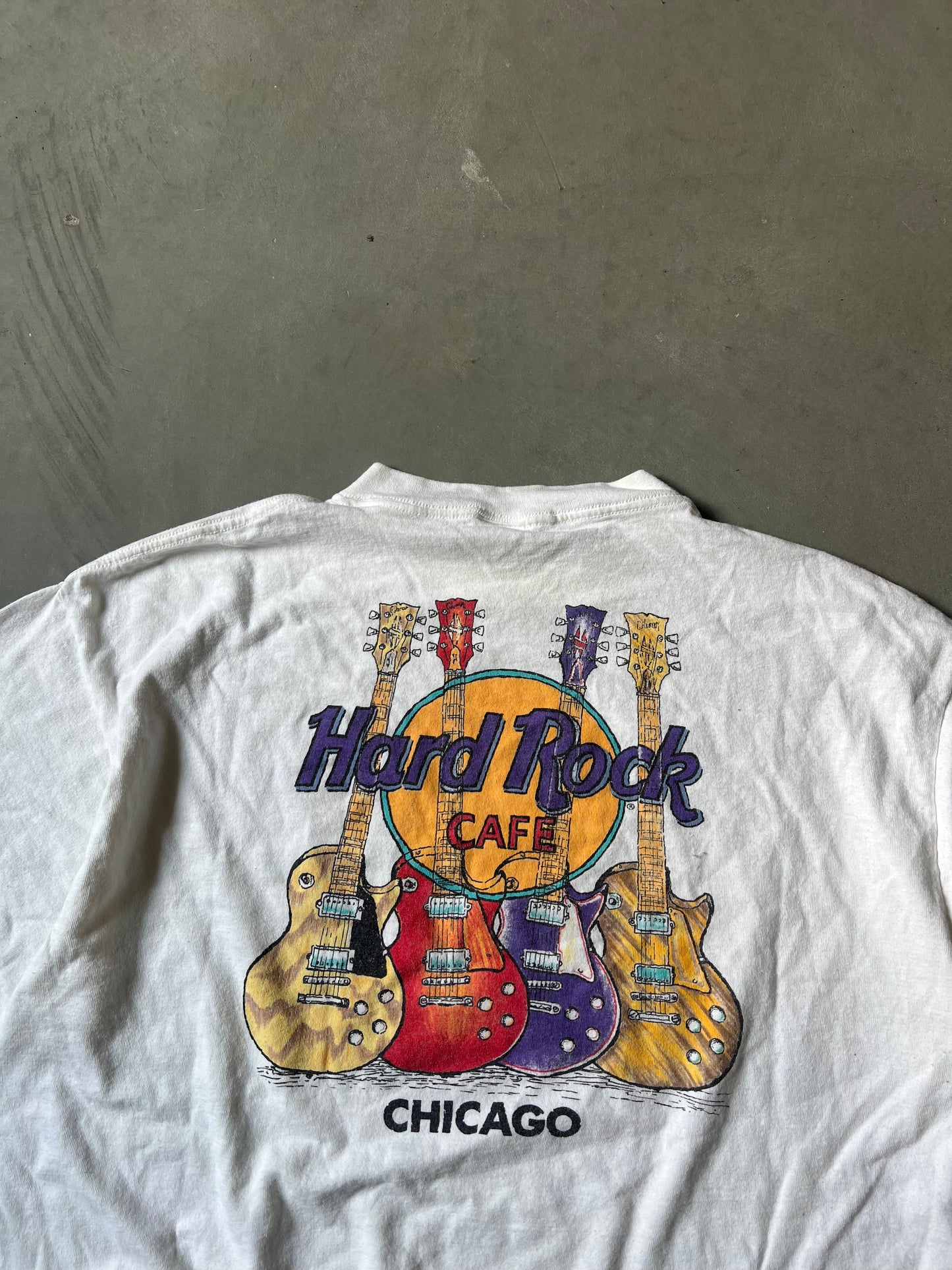 Vintage 90s Hard Rock Cafe Tee - XL