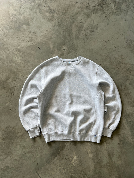 Vintage White Russell Athletic Crew - M