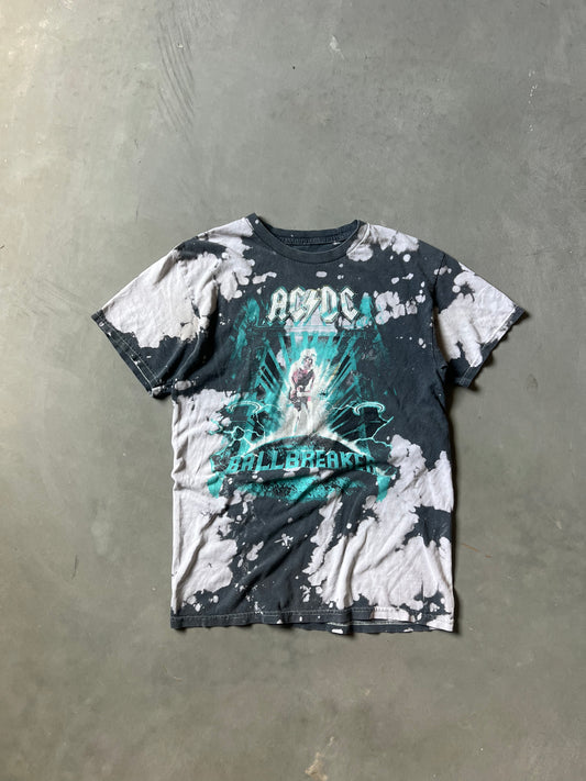 Vintage ACDC Tie Die Graphic Tee - M