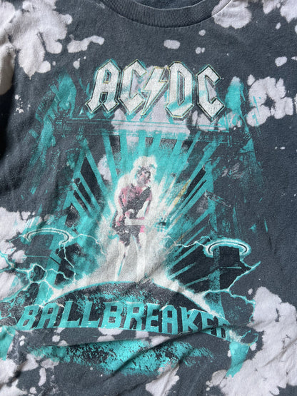 Vintage ACDC Tie Die Graphic Tee - M
