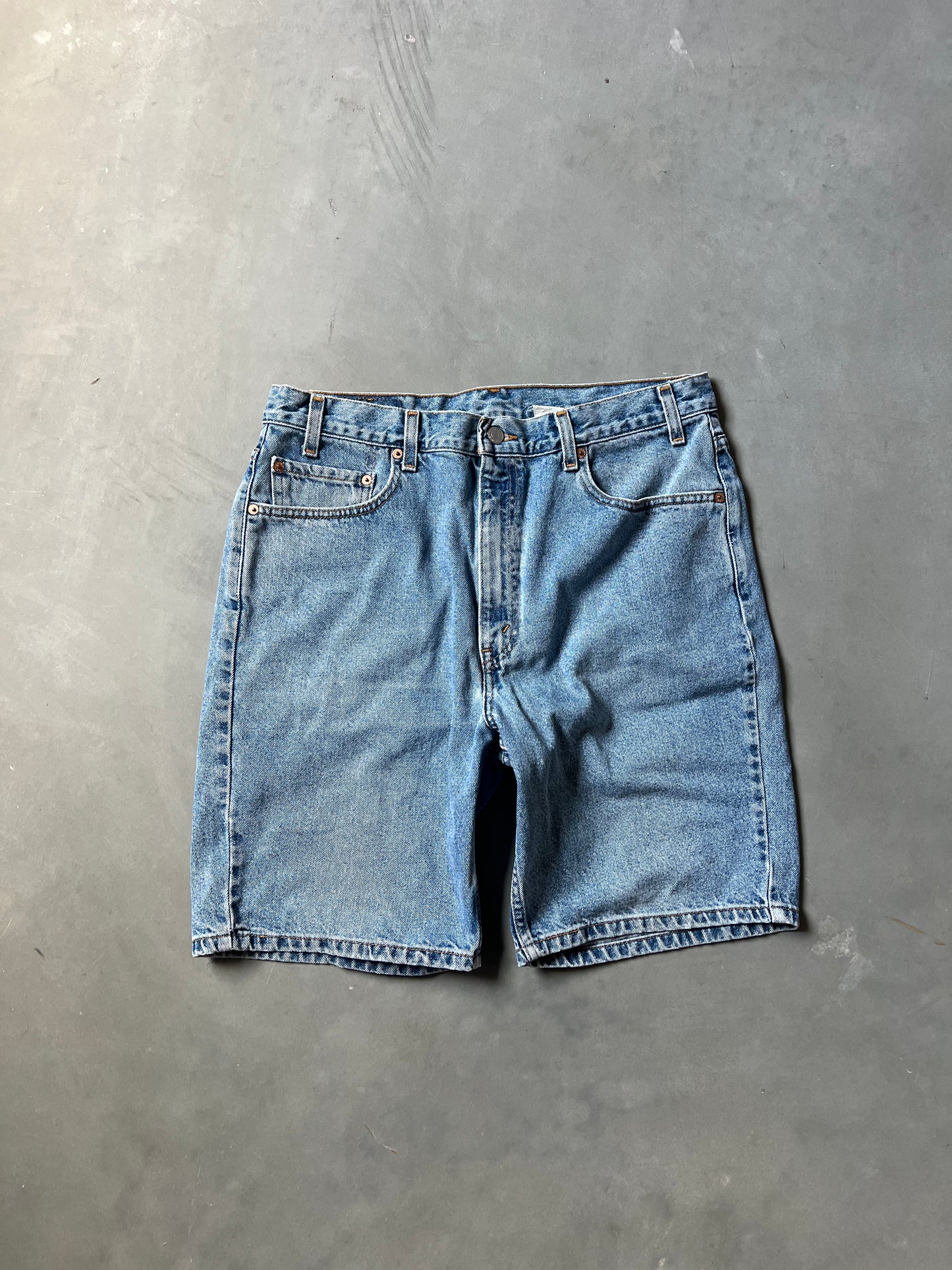 Vintage Denim Blue Levi Shorts - 36