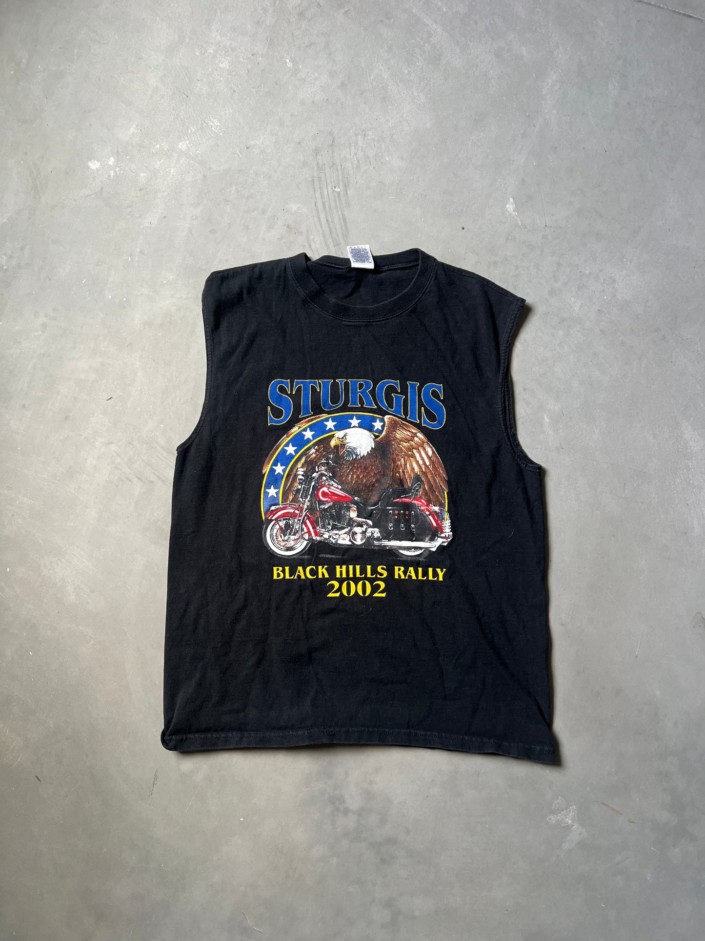 Vintage Black Sturgis Tank Shirt - L