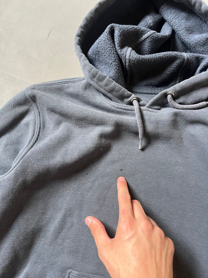 Vintage Light Grey Carhartt Hoodie - S