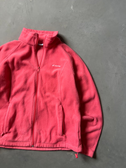 Vintage Pink Columbia Fleece Jacket - XL