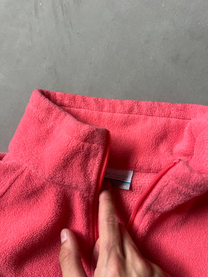 Vintage Pink Columbia Fleece Jacket - XL