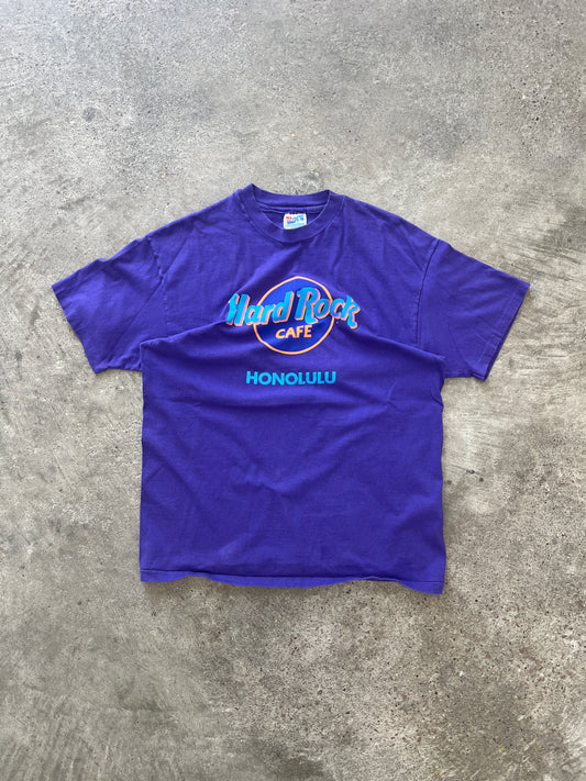 Vintage Purple Hard Rock Shirt - M