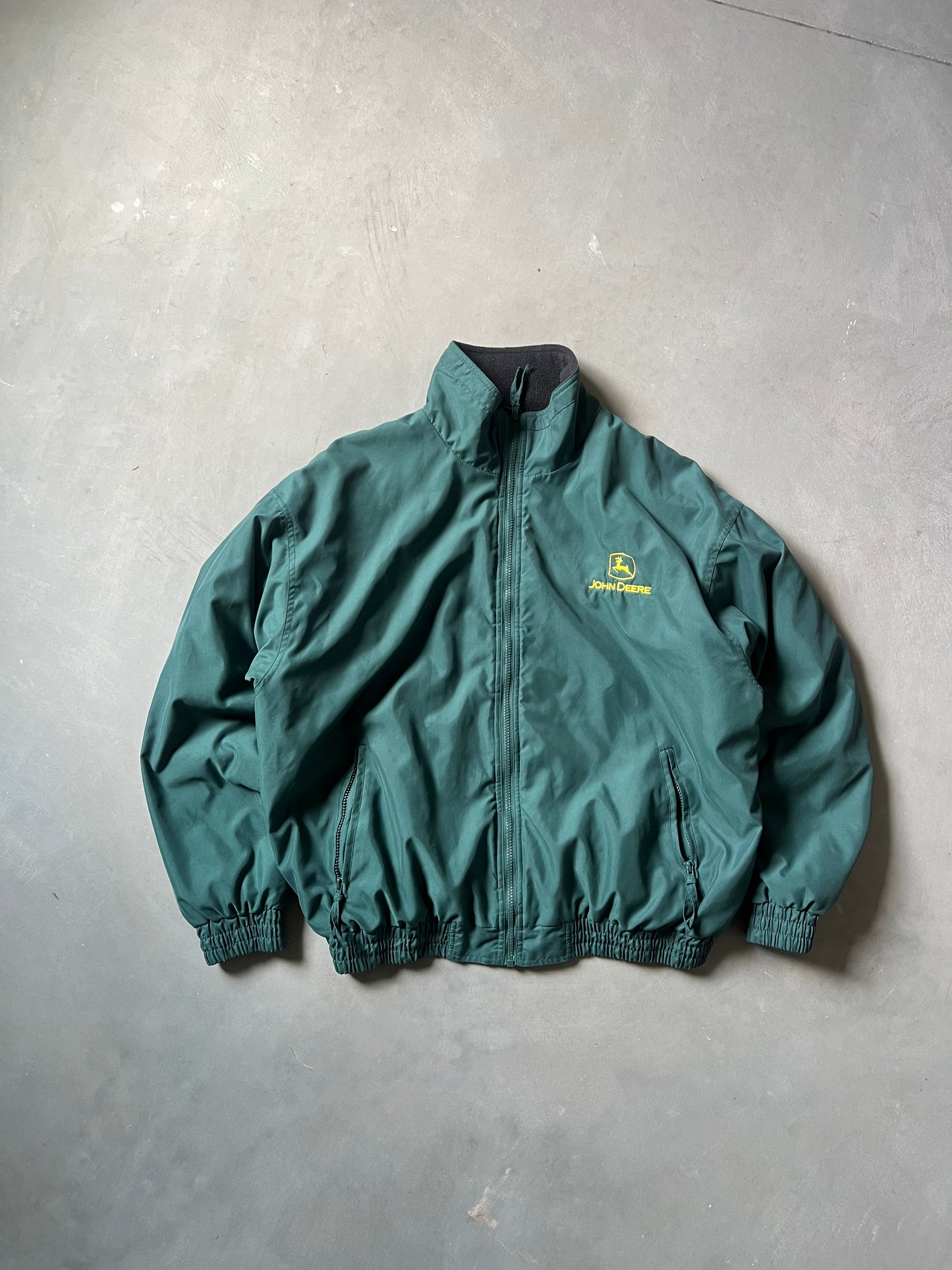 Vintage Green John Deer Jacket - XL