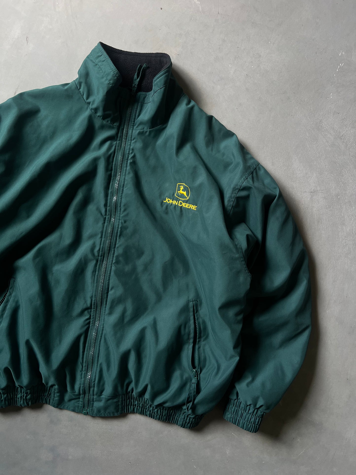 Vintage Green John Deer Jacket - XL
