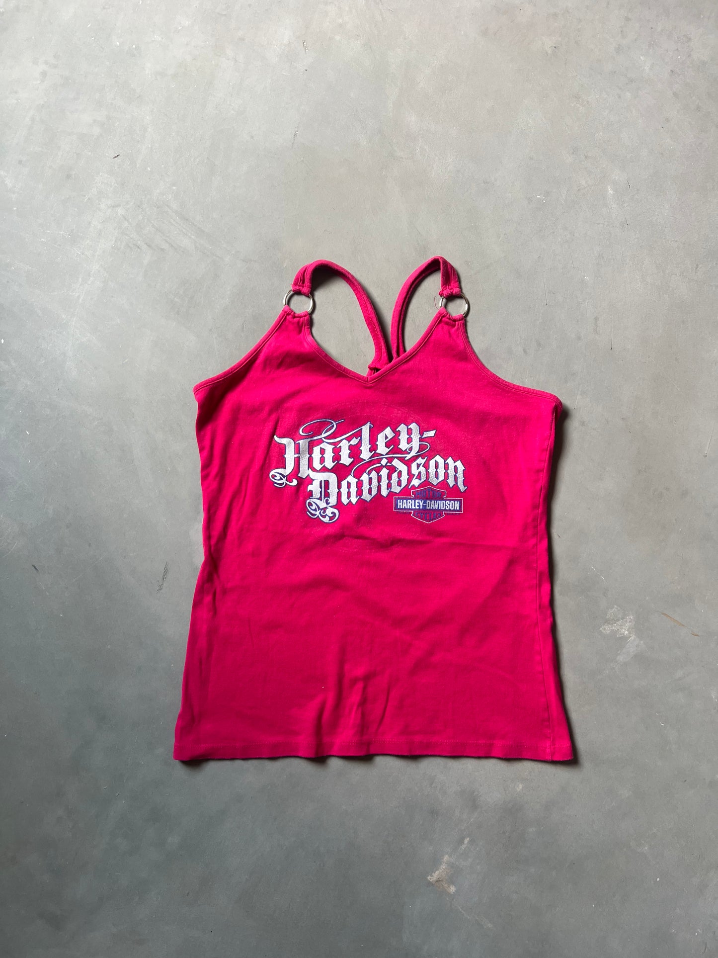 Pink Harley Davidson Tank Top - XL