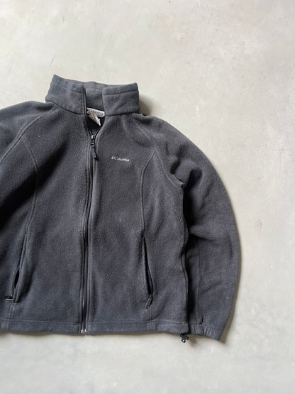 Columbia Black Full Zip Fleece - XL
