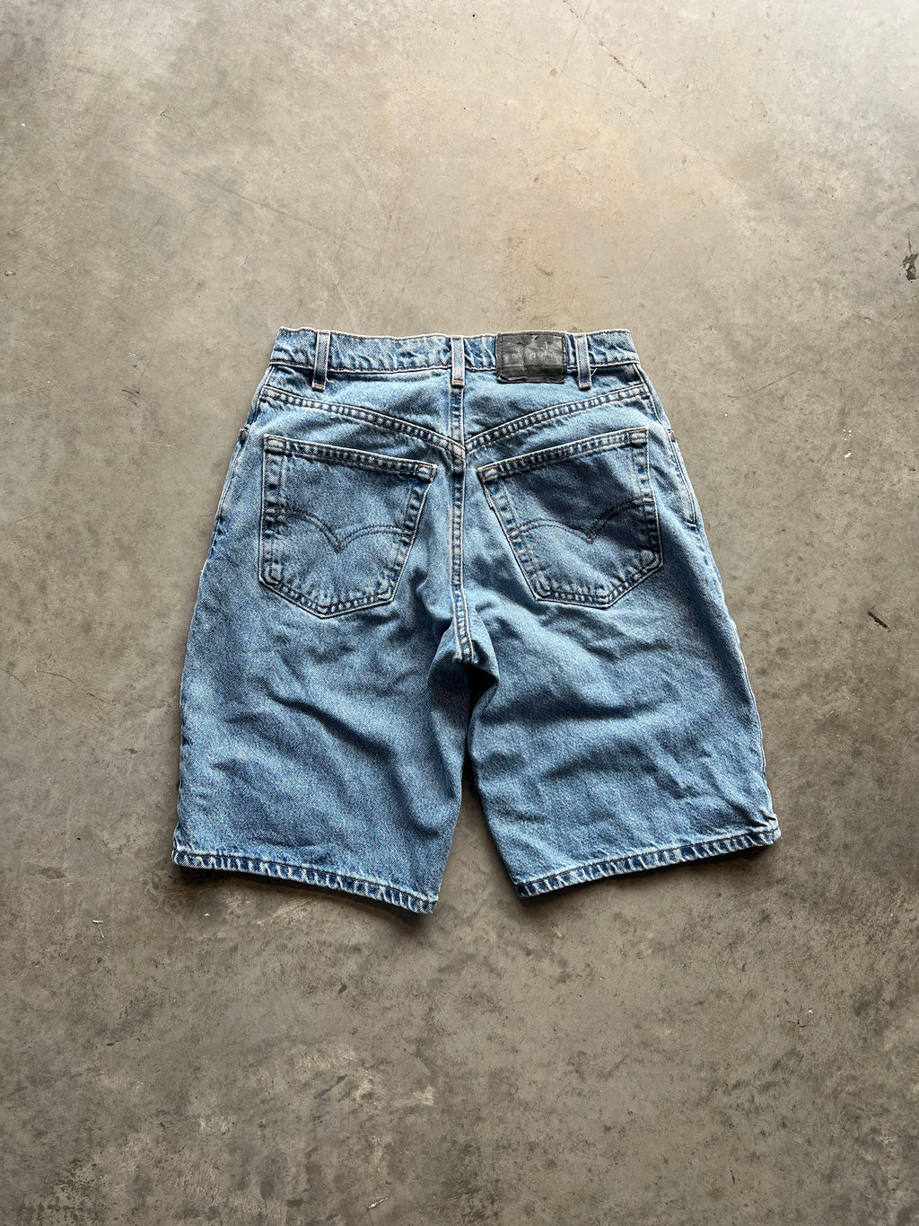 Vintage Denim Blue Levi Silvertab Shorts - 29