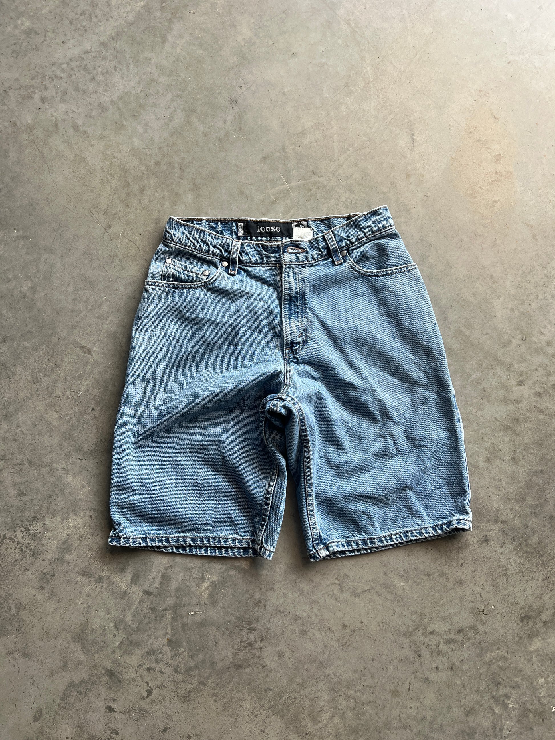 Vintage Denim Blue Levi Silvertab Shorts - 29
