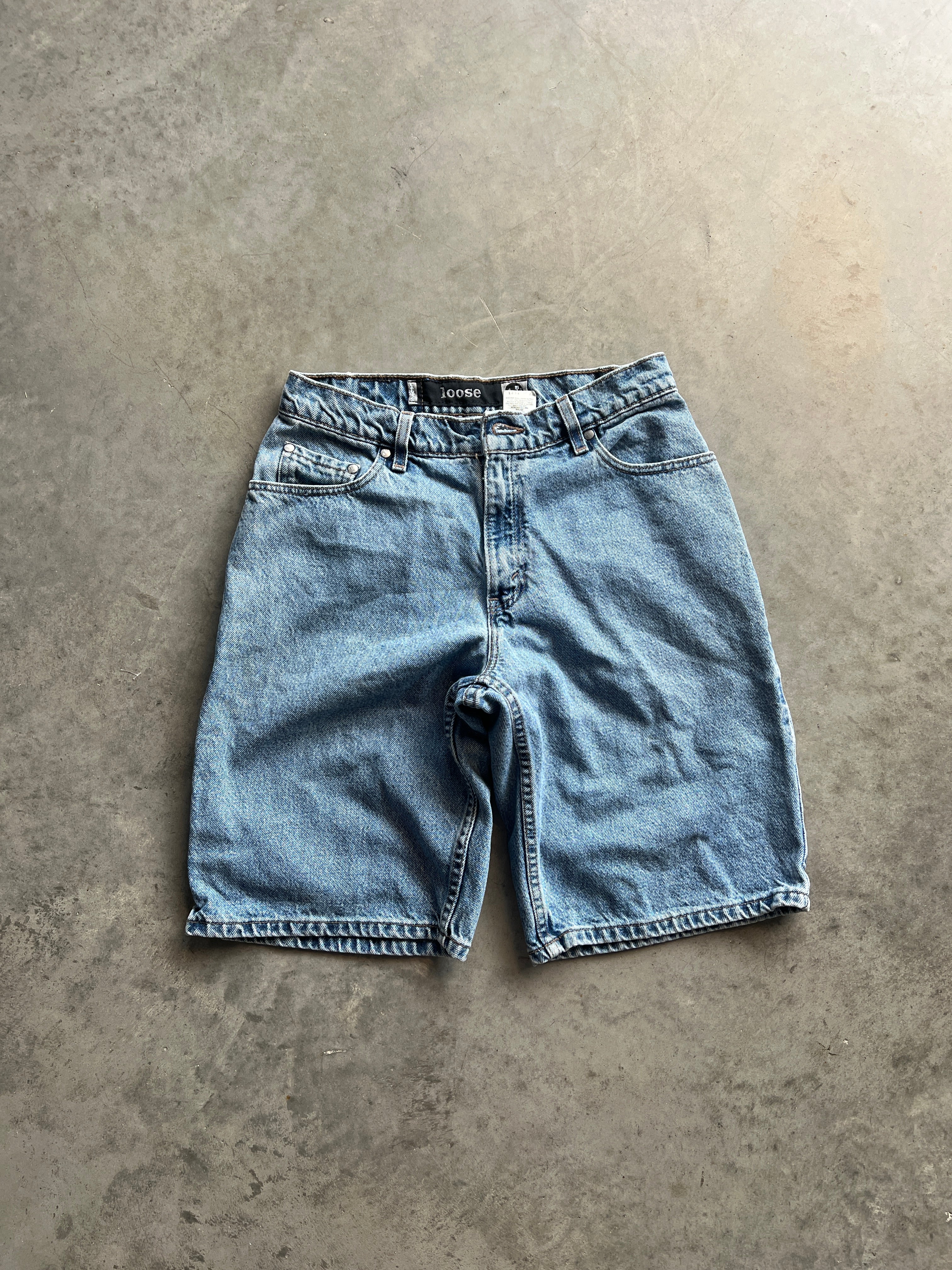 Vintage Denim Blue Levi Silvertab Shorts - 29