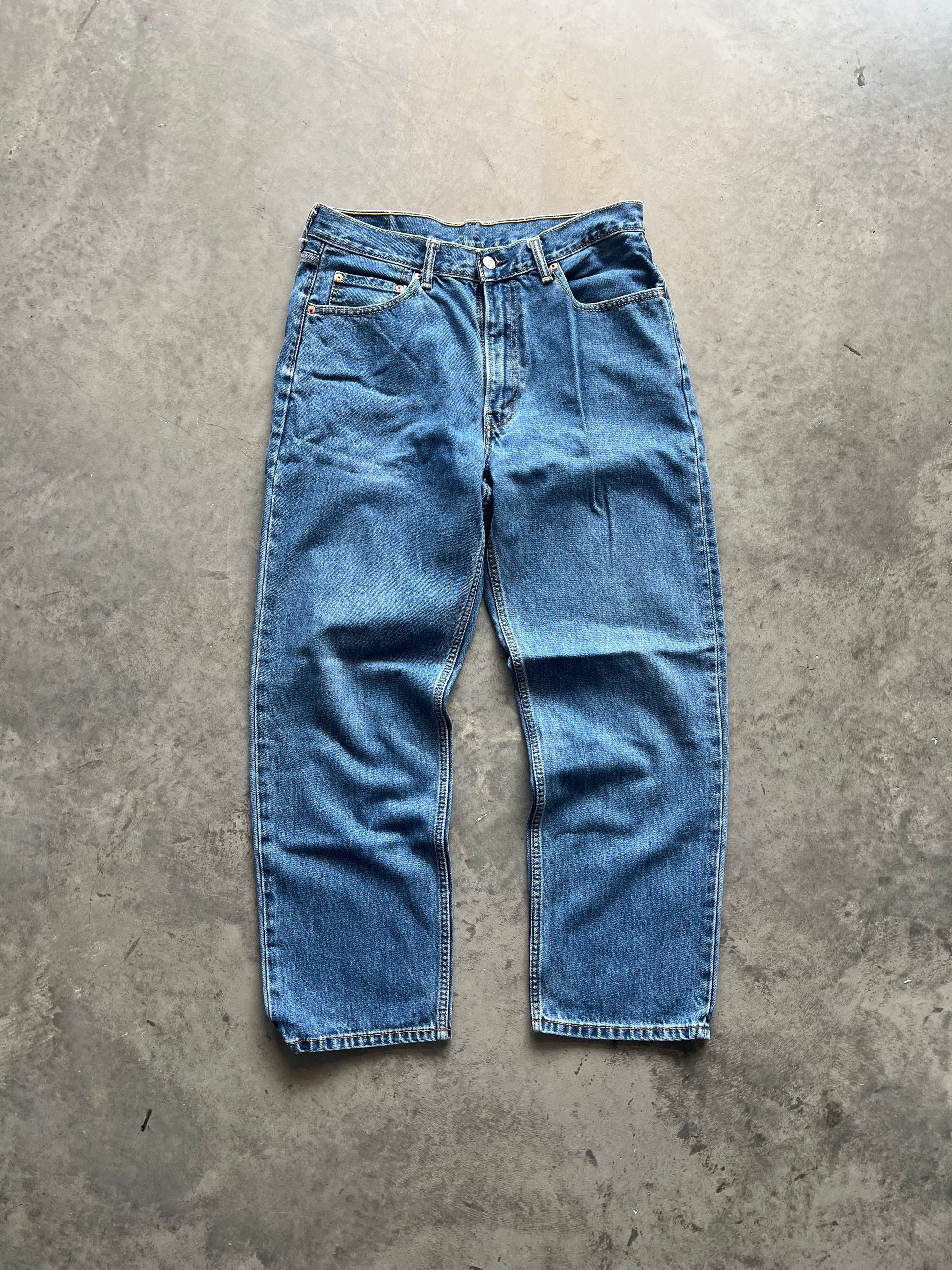 Vintage Denim Blue Levi 550 Pants - 34x30