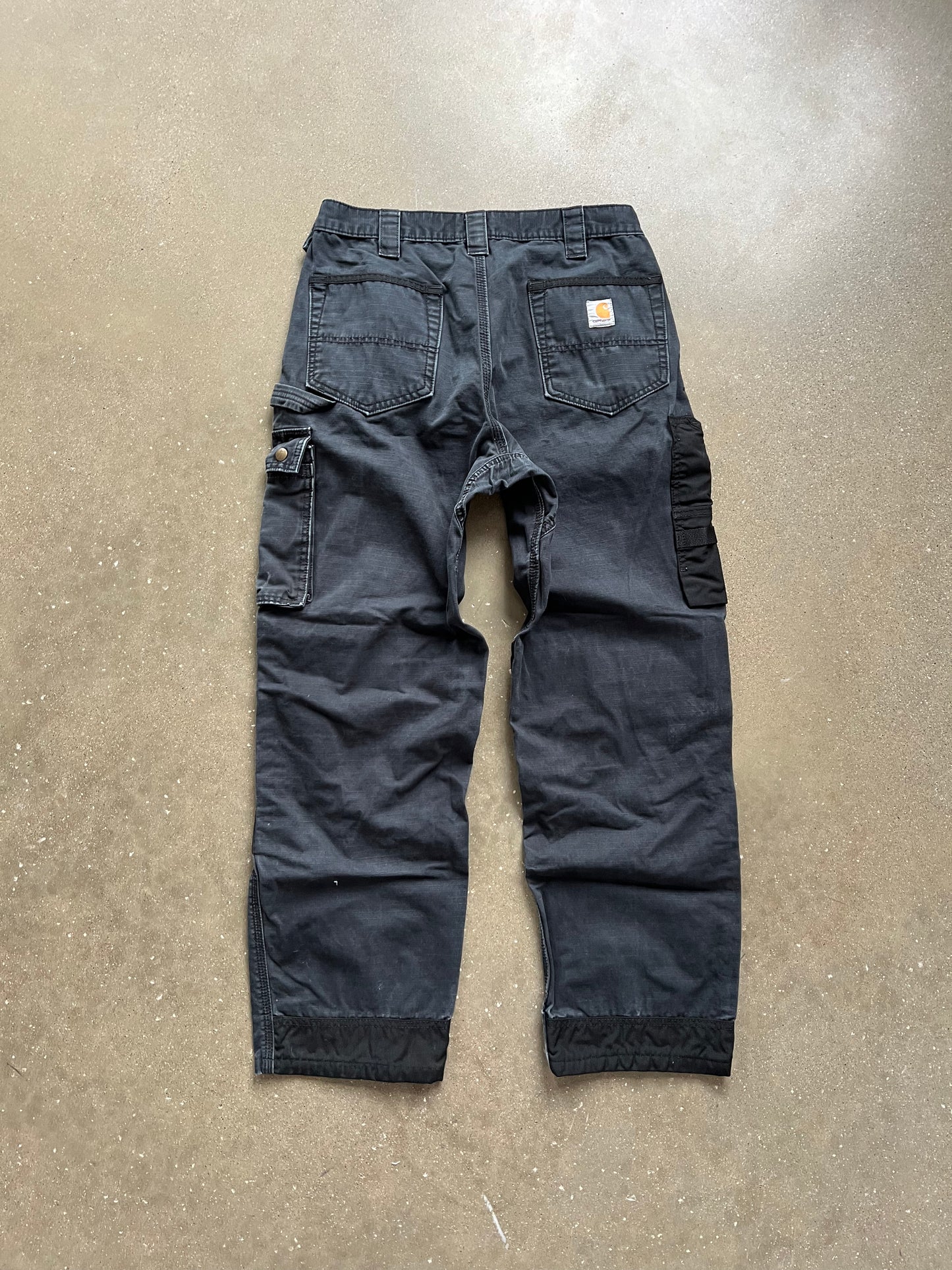 Vintage Black Carhartt Cargo Pants - 34