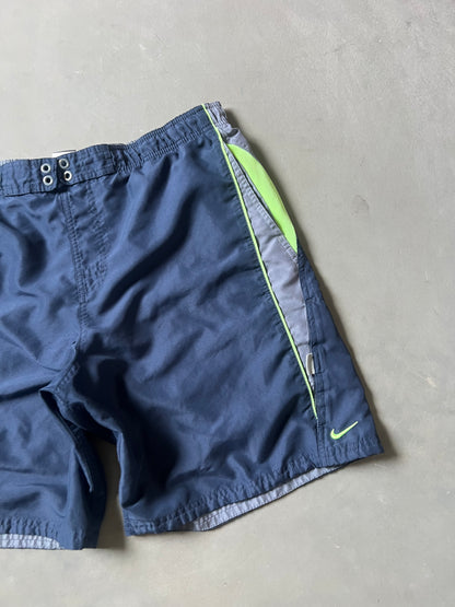 Y2k Baggy Nike Swoosh Shorts - L