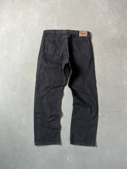 Vintage Black Wrangler Baggy Jeans - 34x30