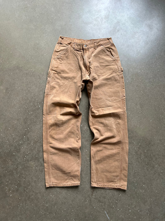 Vintage Carmel Tan Carhartt Carpenter Pants - 34