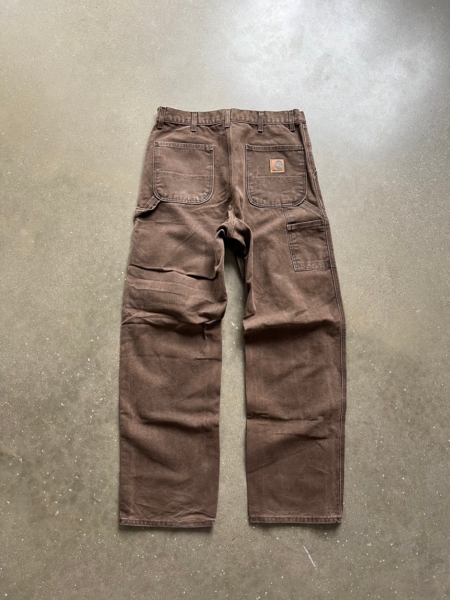 Vintage Mocha Brown Carhartt Carpenter Pants - 36