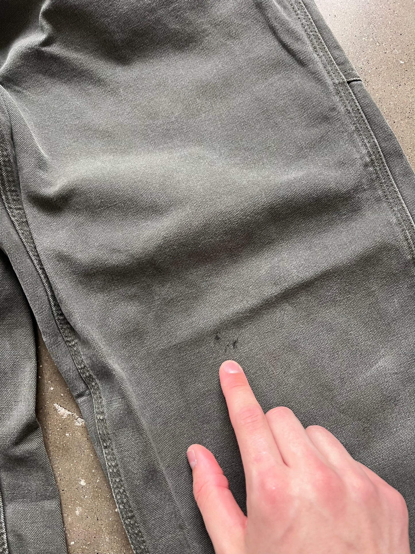 Vintage Green Carhartt Carpenter Pants - 33