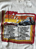 Vintage 1984 Western World Coors Stock Car Shirt - L