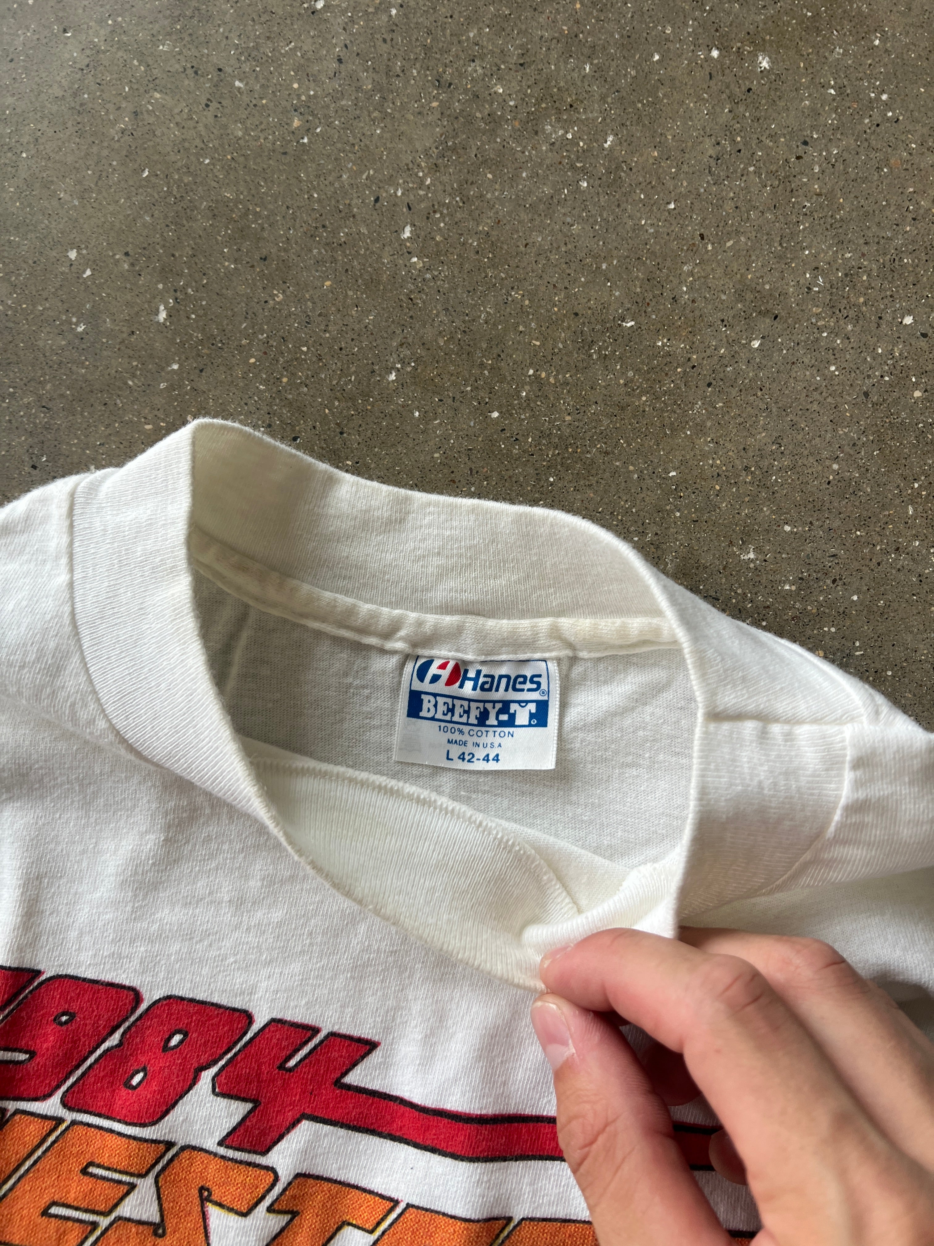 Vintage 1984 Western World Coors Stock Car Shirt - L
