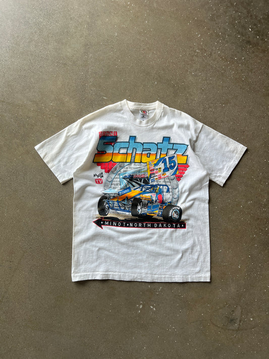 Vintage Donny Schatz Car Shirt - L