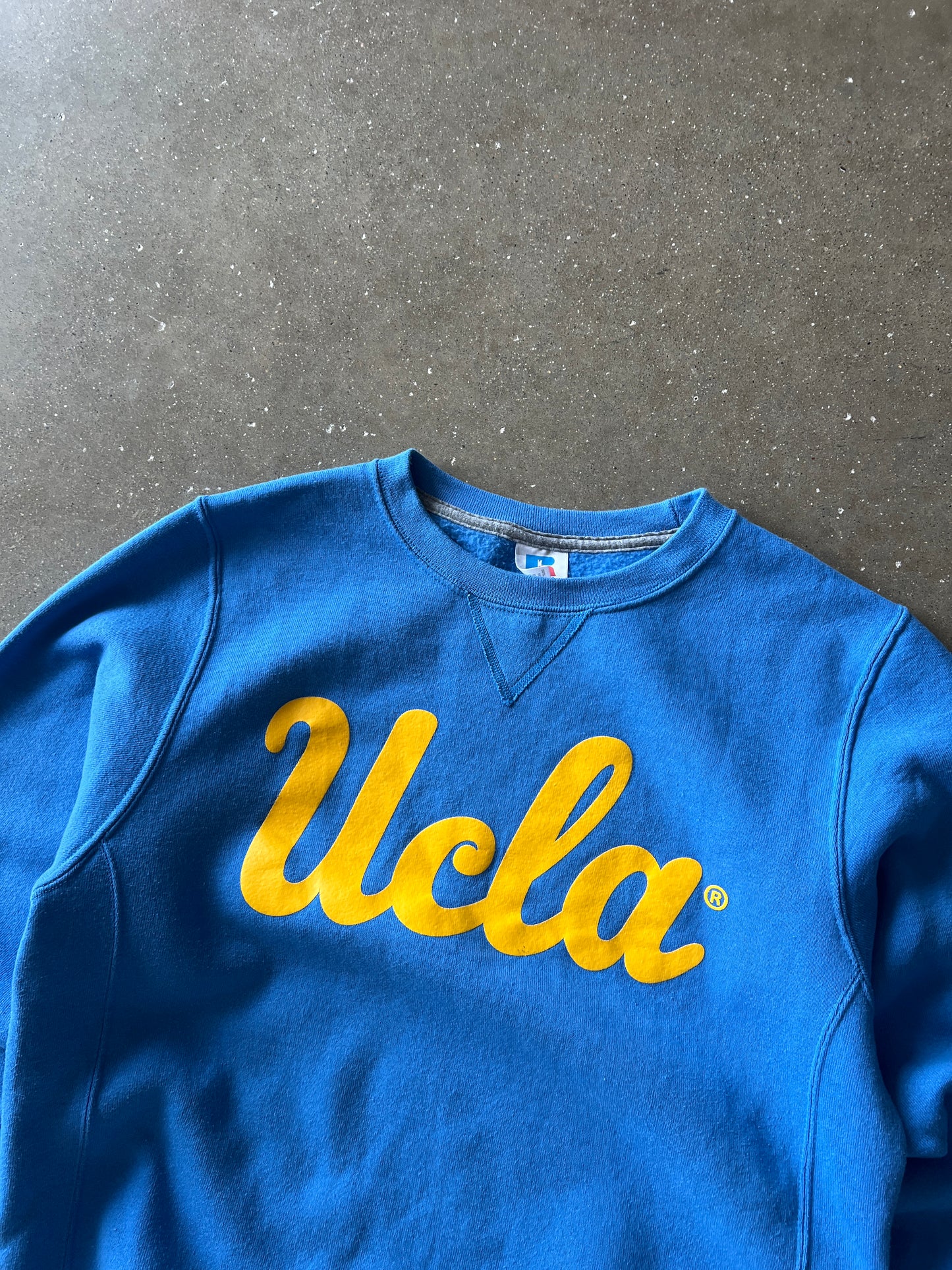 Vintage Blue UCLA Crew - S