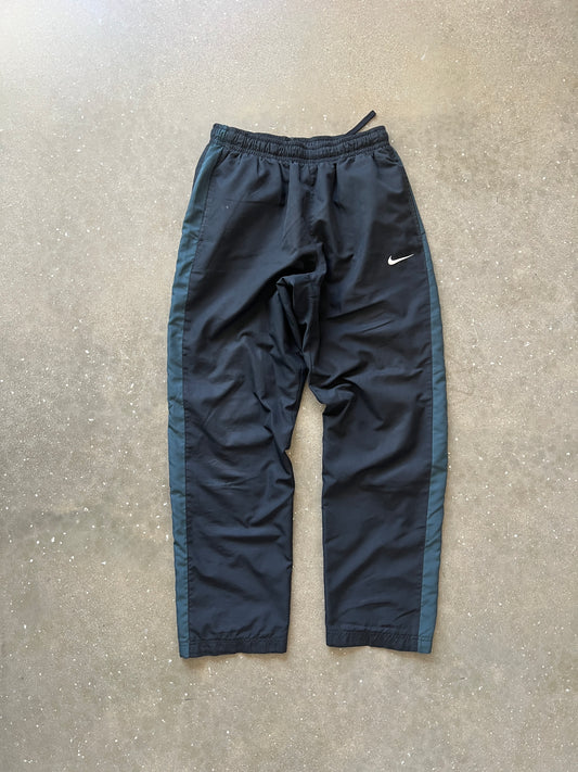 Vintage Black Nike Swoosh Track Pants - M