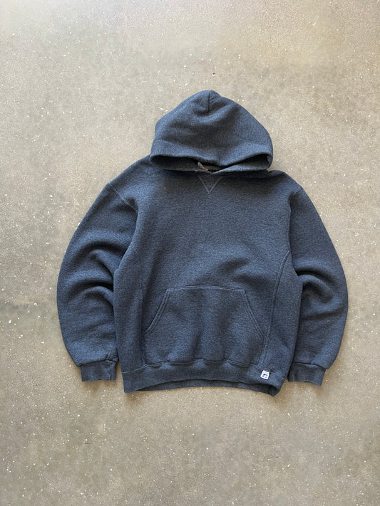 Vintage Grey Russell Athletic Hoodie - M