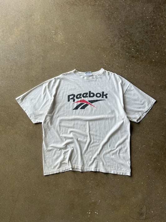 Vintage White Reebock Shirt - XXL