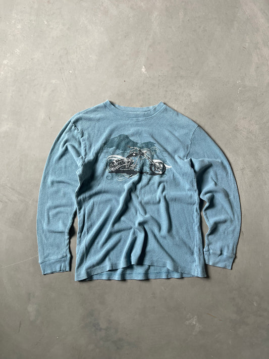 Vintage Y2K Motorcycle Thermal - S