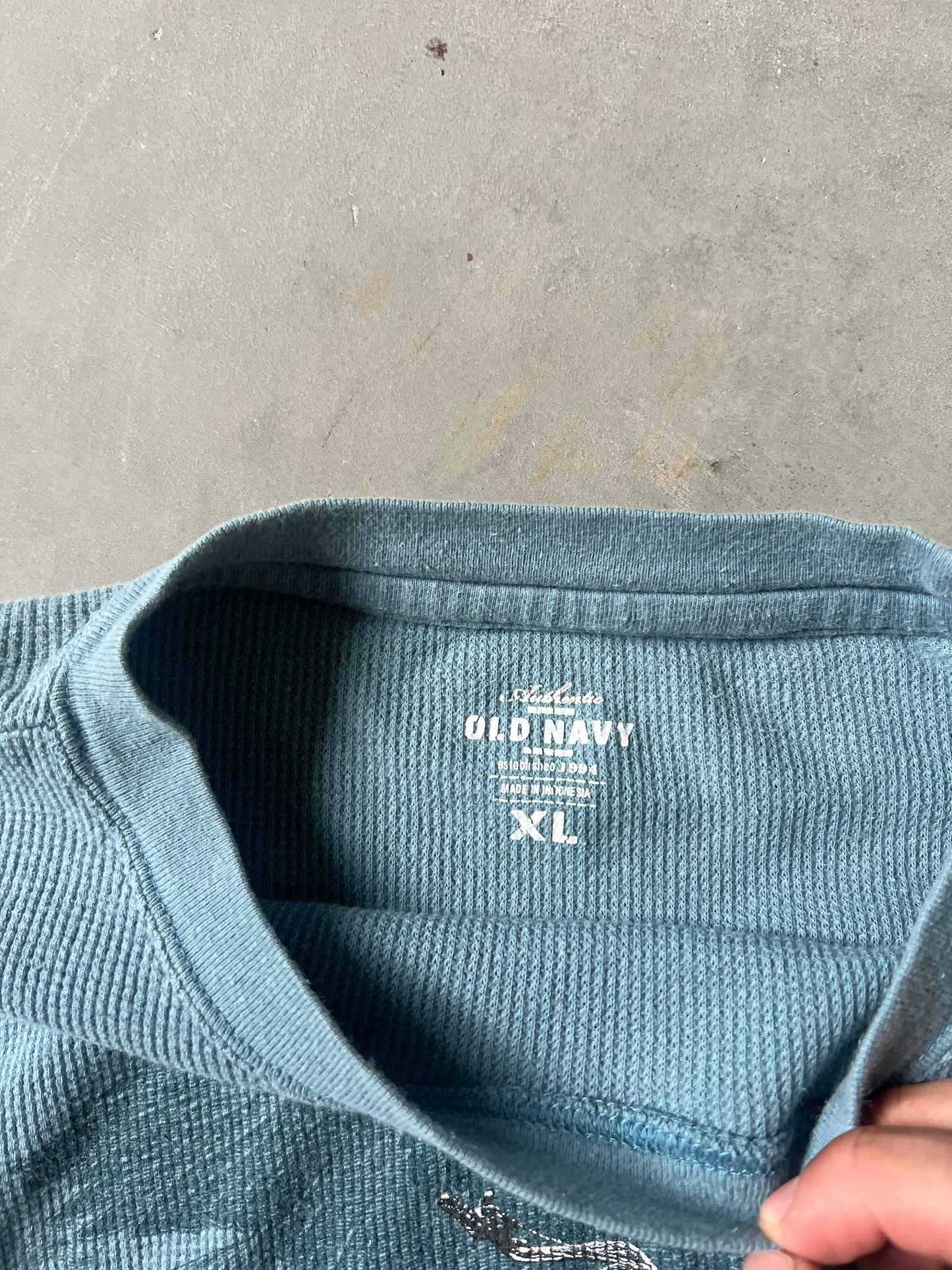 Vintage Y2K Motorcycle Thermal - S