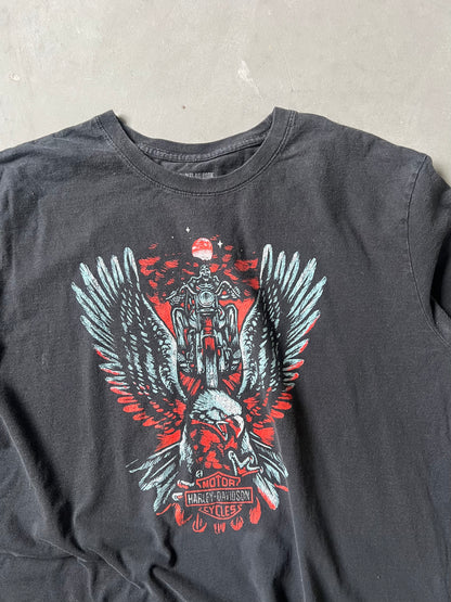 Vintage Black Harley Davidson Tee - XXL
