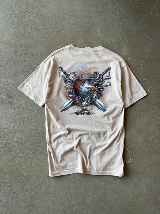 Vintage Tan Orange County Choppers Shirt - XL