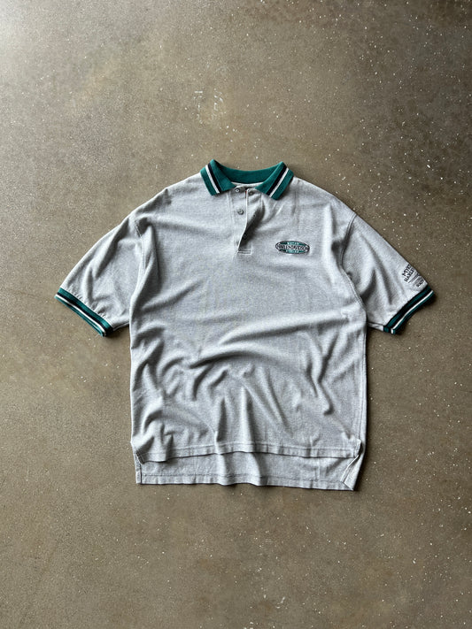 Vintage Grey Harley Davidson Knit Shirt - XXL