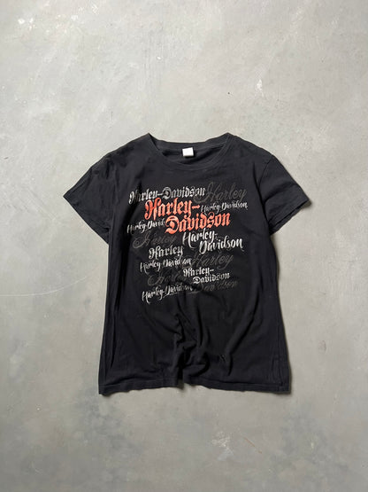 Vintage Black Harley Davidson Shirt - XL