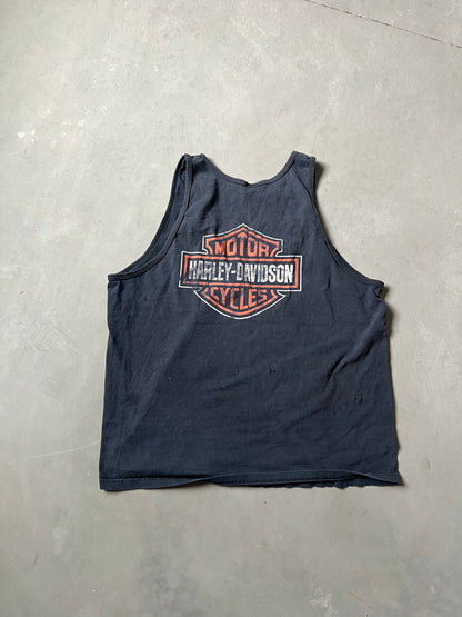 Vintage Black Harley Davidson Shirt - XXL