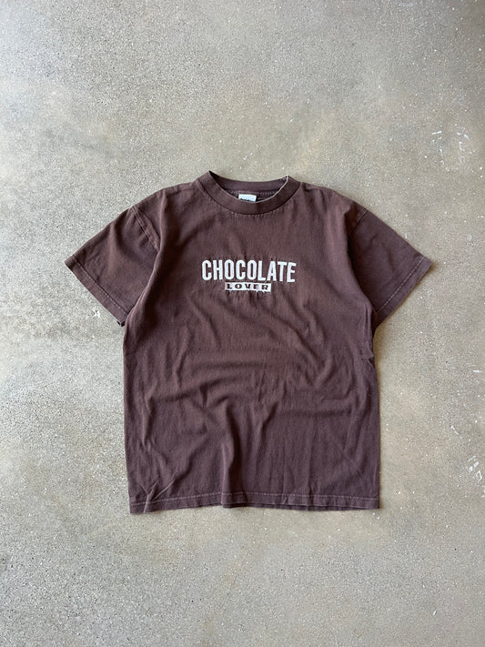 Vintage Mocha Brown Chocolate Lover Shirt - M
