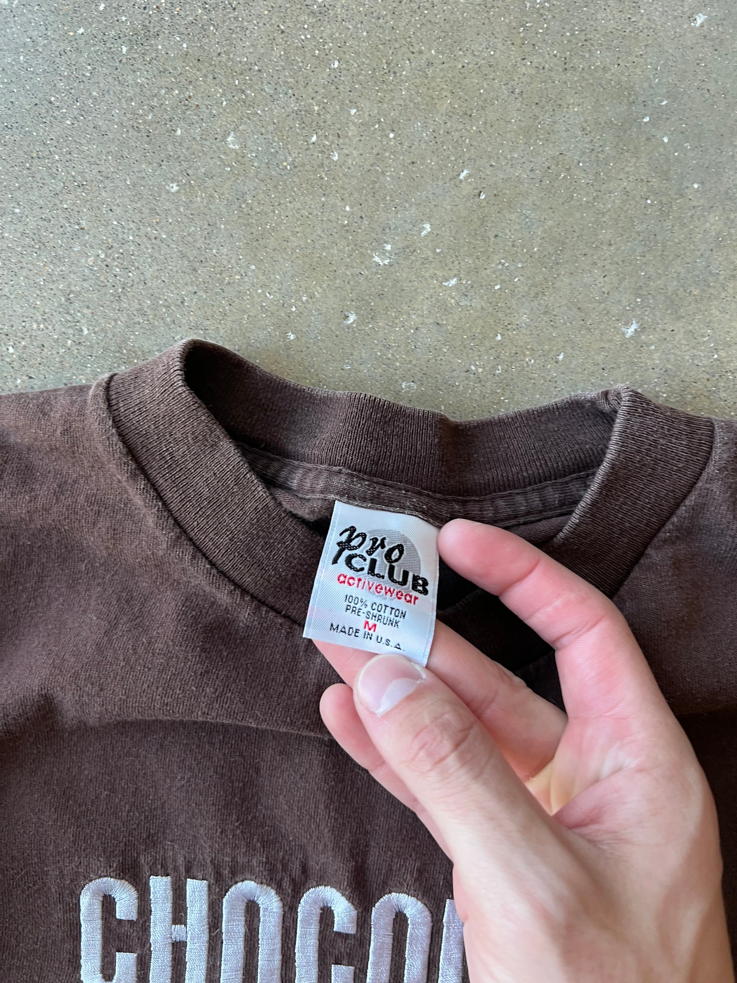 Vintage Mocha Brown Chocolate Lover Shirt - M