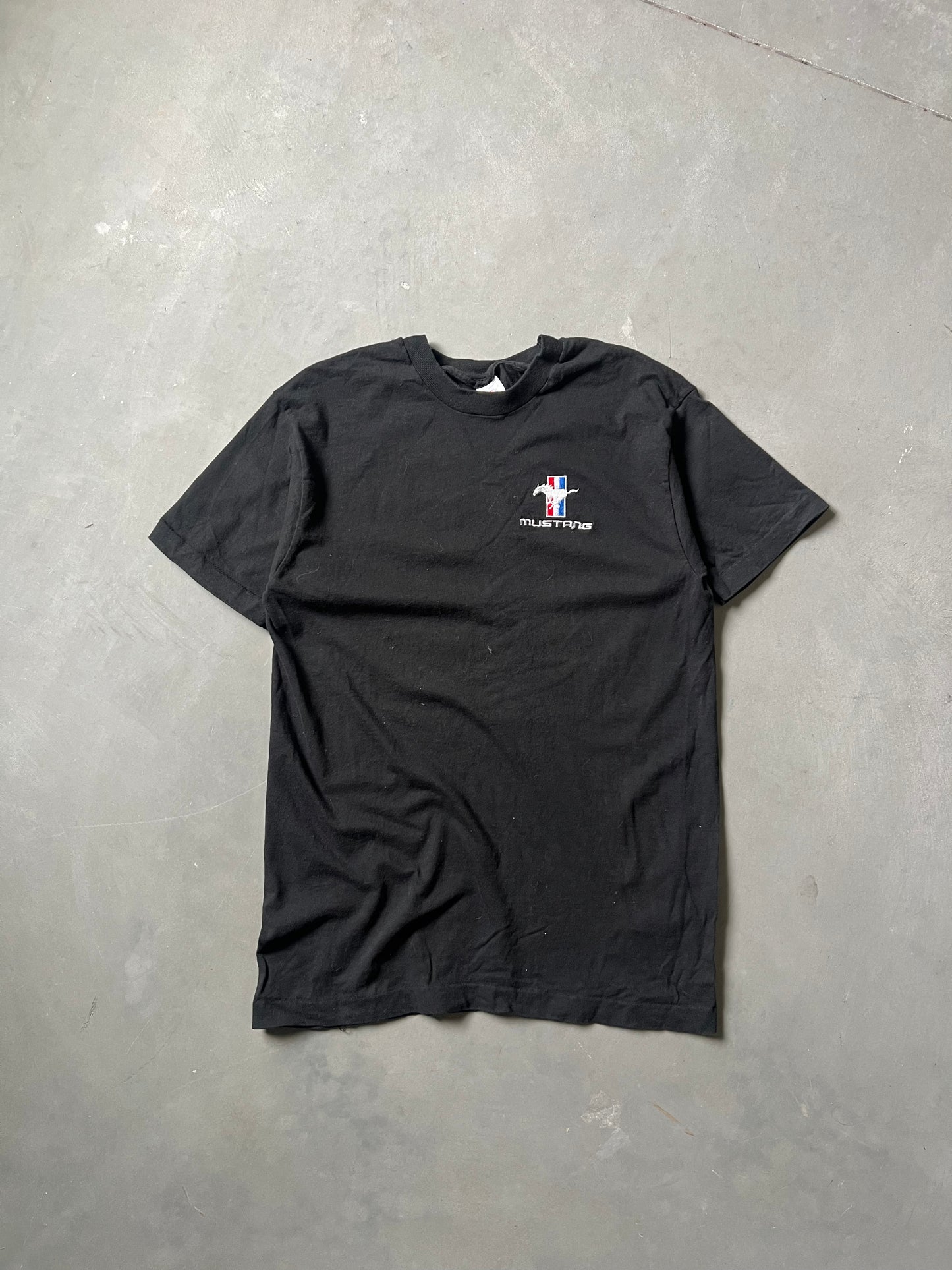Vintage 90s Mustang Logo Shirt - L